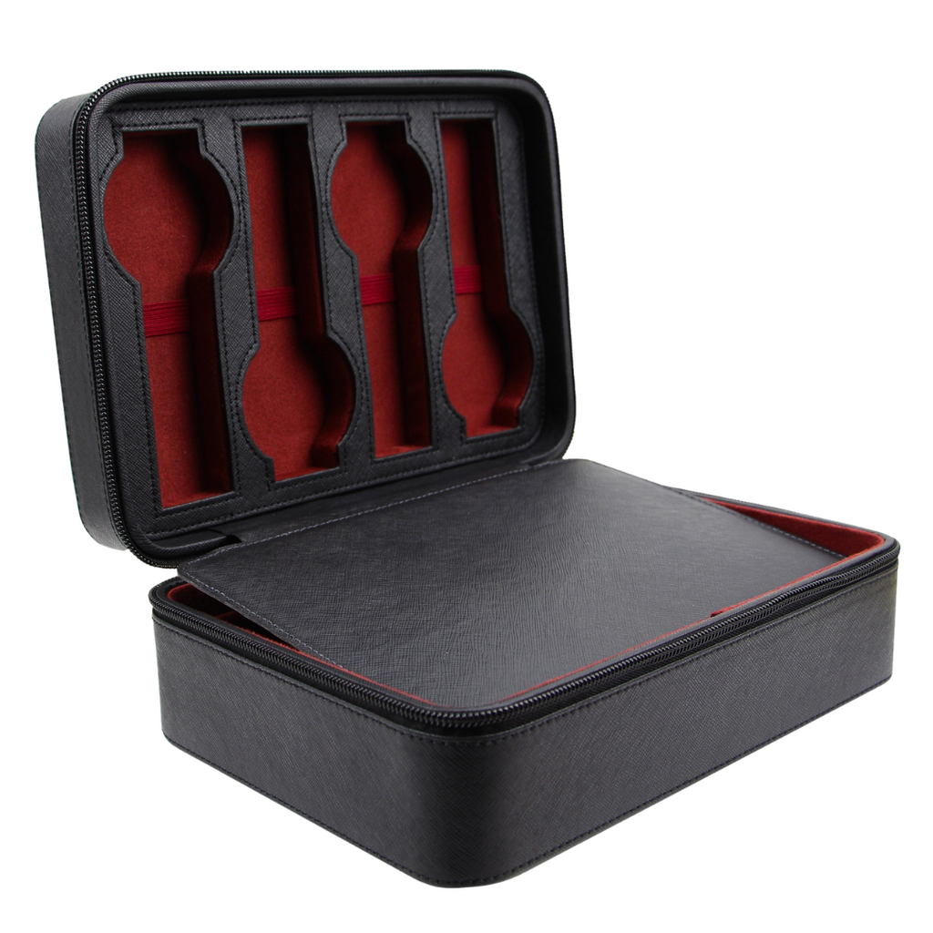 Decorebay Love Life Watch, Cufflinks and Sunglasses Jewelry Box & Organizer