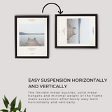 Decorebay Home 11x14 Solid Wood Picture Photo Frame (Black)