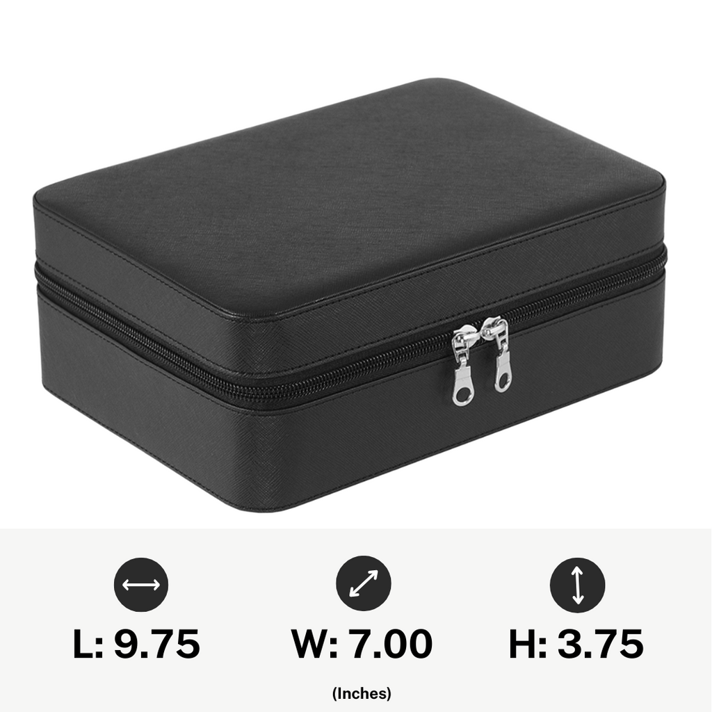 Decorebay Love Life Watch, Cufflinks and Sunglasses Jewelry Box & Organizer