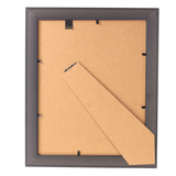 Decorebay Home 10x8 Polymer Picture Photo Frame (Black)