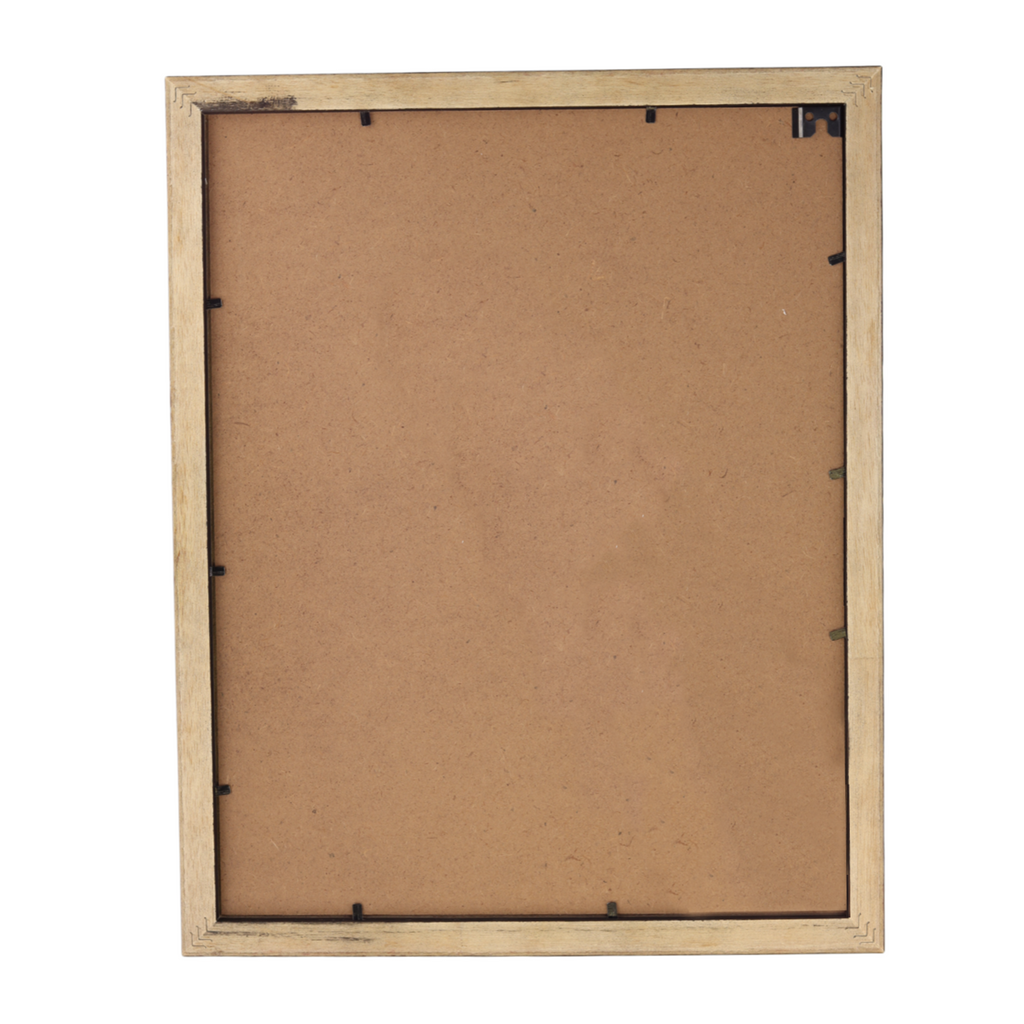 Decorebay Home 11x14 Solid Wood Picture Photo Frame (Black)