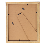 Decorebay Home 10x8 Solid Wood Picture Photo Frame (Black)