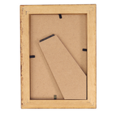 Decorebay Home 6x4 Solid Wood Picture Photo Frame (Brown)