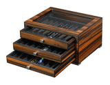 Decorebay Wooden 24 Pen Display & Storage Box