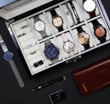 Decorebay Java Watch and jewelry Box with watches ,cufflinks and accessories