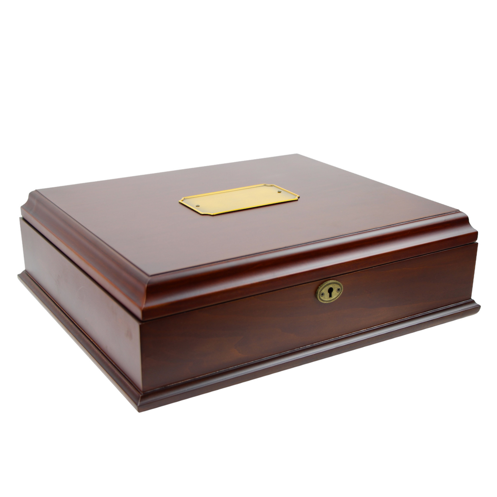 Decorebay Antico Wooden Lockable Memory and Treasure Box