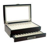 Decorebay Wooden 20 Pen Display & Storage Box