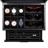 Decorebay Emerald Luxury Watch, Sunglasses & Jewelry Box