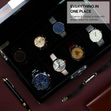 Decorebay Maple King 8-Slot Watch Display Case & Organizer