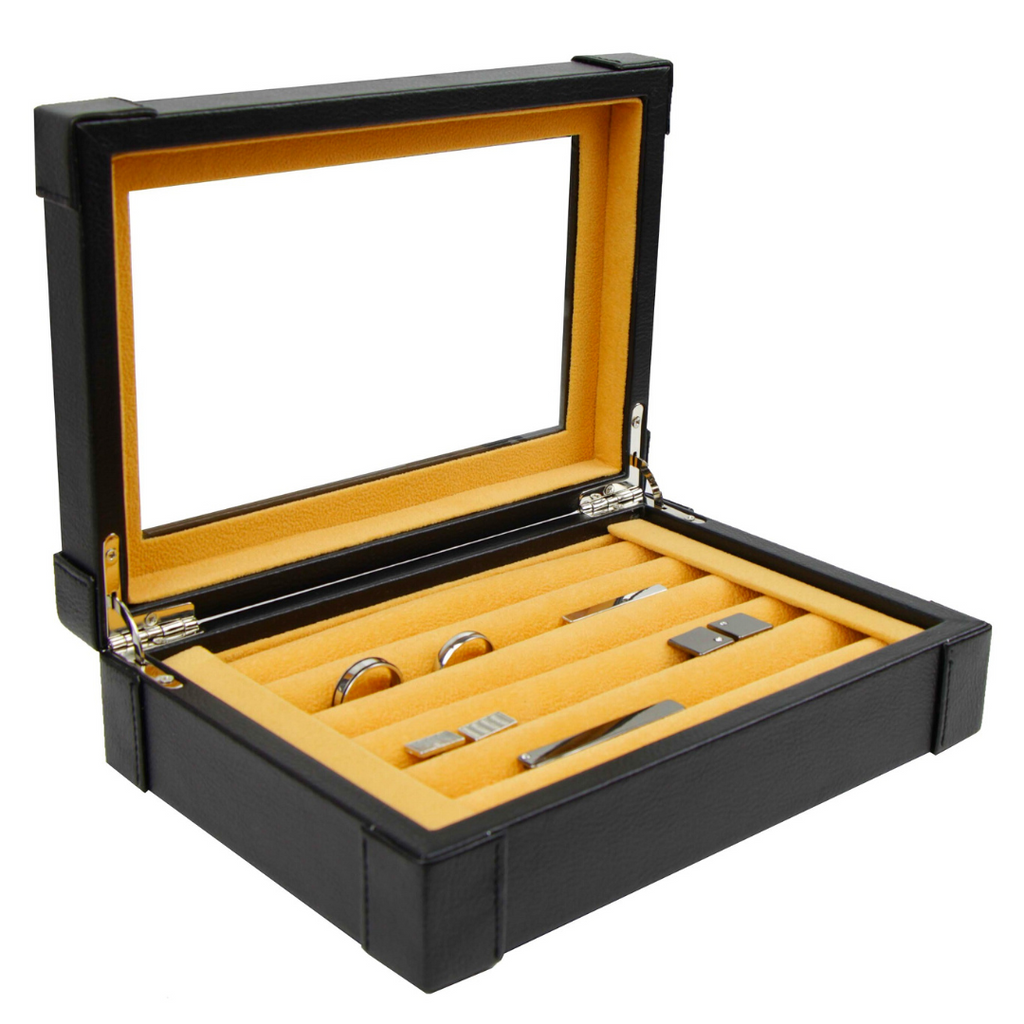 Men's jewelry display case on sale